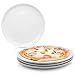 Produktbild Sänger | Pizzateller Set New Port 4 tlg, Servierteller Groß aus Porzellan, Pizza Teller Set spülmaschinenfest kratzfest multifunktional, Pizza Set, Teller Groß Pizza Brett Weiß | PREMIUM COLLECTION