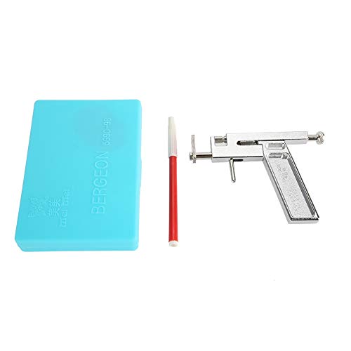 Preisvergleich Produktbild Ohrlochstechpistole, Dekaim Professional Edelstahl Ohrnasen Nabel Körper Piercingpistole Ohrlochstechpistole Werkzeugset