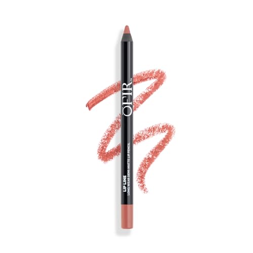 OFIR Longwear Demi-Matte Lip Pencil | Smudge-Proof, Easy Glide, Hydrating, Long-Lasting Color | Pink Smoothie - Neutral Blush Lip Liner Pencil | 0.042 OZ