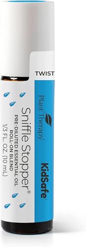 Plant Therapy KidSafe Sniffle Stopper Essential Oil Blend Pre-Diluted Roll-On
