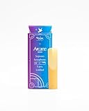 Syos Arcane Soprano Saxophone Reeds Strength 2.5 - Easy to Control Soprano Sax Reeds for a Warm and Rich Sound - Unfiled Reeds for Your Soprano Sax Mouthpiece - Box of 5 Reeds