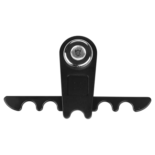 CROWN ME Portable Weighted Pool Cue Holder, Billiard Chalk Holder, Black Rest Stick