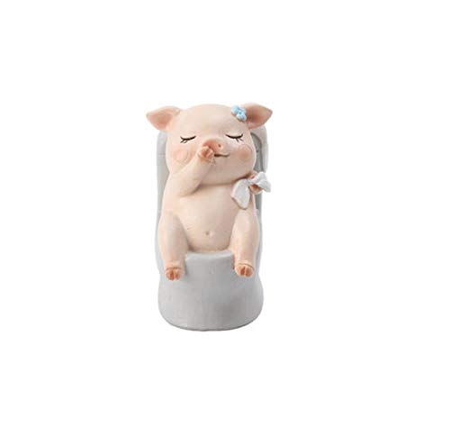 Figurinas de cerdos para jardín: dale vida a tu terraza y escritorio con XJBTBA