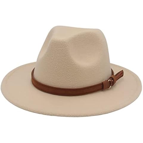 Sombrero Fedora de Fieltro de Lana Faringoto para Mujer Cover