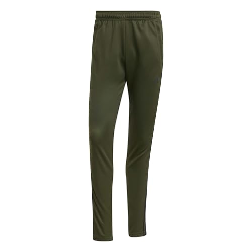 adidas Herren Train Essentials 3-Stripes Training Pants, Night Cargo/Black, M – Ansicht 1