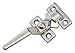 QasDfgHj Metal Handles,304 Stainless Steel Closed Door Handle Commercial Kitchen Commonly Used in Industrial Heavy Engineering