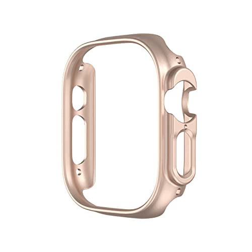 Bumper Apple Watch Ultra 49mm rigide antichoc finition or rose