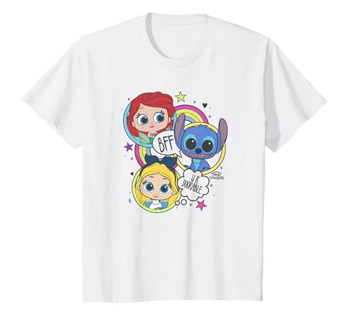 T-shirt Disney Doorables collection colorée le cadeau de l'amitié