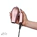 Aria Beauty Mini Compact Folding Blowdryer, Dual Votage, Diffuser and Concentrator Nozzle Included, Lightweight Design, Perfect for Travel, 1000W
