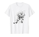 Eishockeyspieler Eissportler Eisstadion T-Shirt