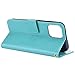 Funda de piel compatible con iPhone 12 Pro Max, estampado de mariposas,...