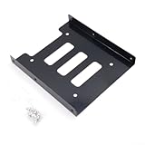 Conversion générale de 2,5 à 3,5 pouces : peut contenir en toute sécurité des SSD et des disques durs de 2,5