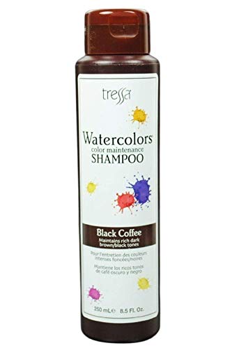 Watercolors Shampoo 8.5 Oz Black Coffe For Hair