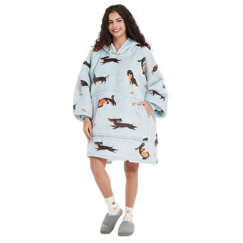 FELOVE Übergroße Hoodie Sweatshirt, Original Decke Sweatshirt, super weiche gemütliche warme komfortable Riesen-Hoodie, Geeignet Kapuzenpullover für Erwachsene, Männer, Frauen, Jugendliche
