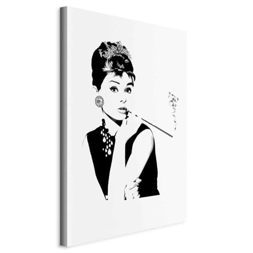 murando - Wandbilder Audrey Hepburn 40x60 cm Vlies Leinwandbild 1 tlg...