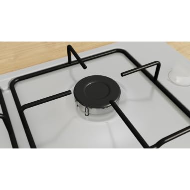 Bosch PBP6B2K80, seria 2, płyta gazowa, 4 palniki, 60 cm, biała e-mail | 60 cm, biały, 4 paleniska