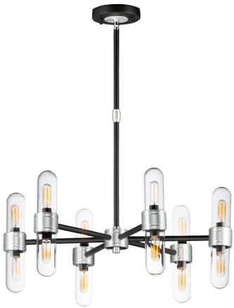 Maxim Dual-Twelve Light Outdoor Chandelier-26.25 Inches Wide by 11.75 inches high
