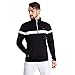 Calvin Klein Hommes échelle Performance 1/2 Zip léger isolé Pull - Noir - XL