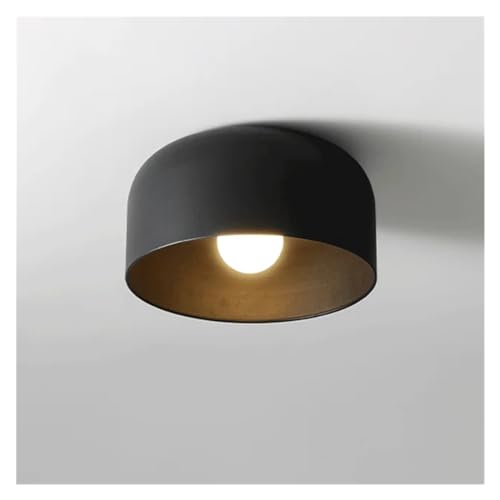 Plafonnier LED semi-encastré E27 luminaire contemporain couloir intérieur