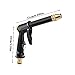 High Pressure Spray Water Tool with 3-Connector 1 Foam Pot, Portable Garden Hose Nozzle for Cleaning Cars, Walls, Windows, Washing Garden