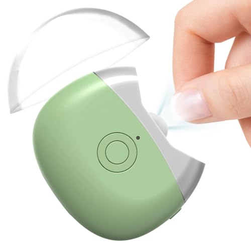 Coupe-ongles électrique avec ponceuse intégrée pour un soin des pieds nomade au bureau