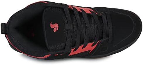 DVS mens Gambol Skate Shoe, Black/Red, 11.5 US | Image 5