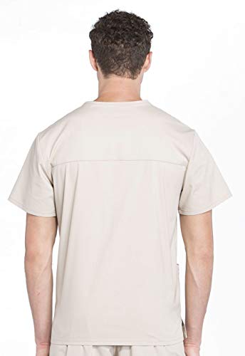 Image of Cherokee WW Professionals Men's V-Neck Scrub Top 4 Pockets Medical Shirt