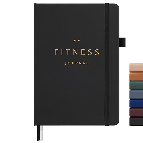 &And Per Se Workout and Food Journal &ndash; Fitness Journal with Daily Diet Tracker & Gym Exercise Log...