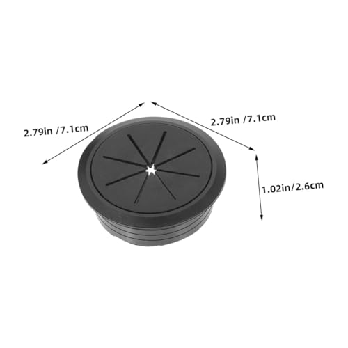 4 Piezas Tapones Redondos para Agujeros de Cable Cubiertas de Agujeros de Escritorio Duraderas para Gestión de Cables Sin Costuras Instalación Fácil para Organizar Cables en Escritorios y Espacios de Trabajo miniatura 2