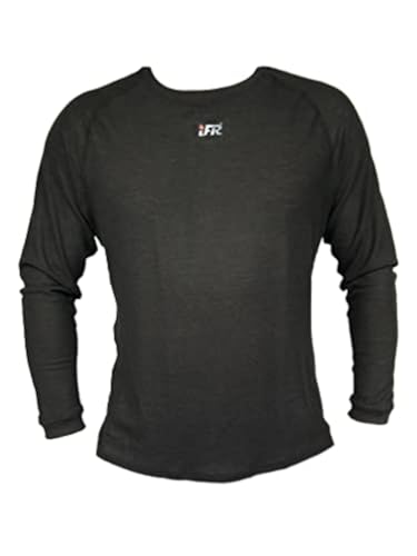 iFR Men’s Flame-Resistant Regulator Waffle Knit Dual Purpose, Breathable, Stretch, Long Sleeve FR T-Shirt