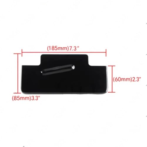 Couvercle supérieur de batterie de moto de finition supérieure pour Dyna 1997-2005