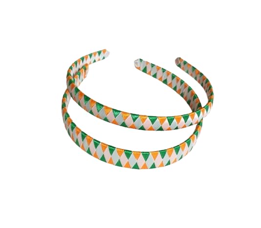Handmade Tricolor Diamond Style Braided Hairband For Girls/Women (Pack of 1) (Mixed Combo)-image-28