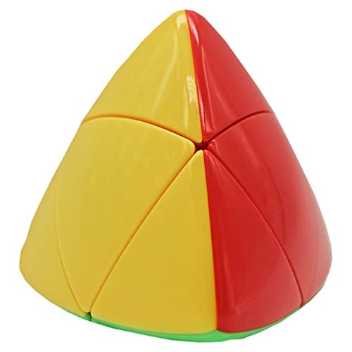 Willking Pyramorphix Stickerless Magic Cube Mastermorphix 2X2 Stickerless Speed Cube Puzzle #TOP1