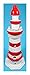 Produktbild Rahlf schöner Leuchtturm 20 x 8 cm Hightower Maritim rot weiß Figur Deko 39.3580