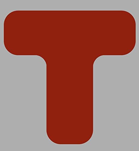 EZ Stripe DSEZ-TR6-R-KIT Mean Lean Round TS, 6" x 6" x 2", Red (Pack of 40)