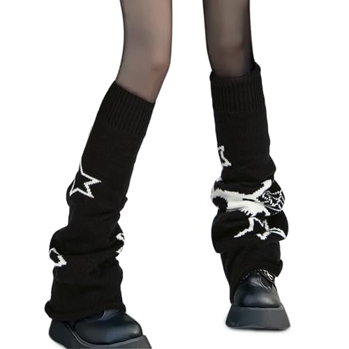 Image of Century Star Leg Warmers for Women Girls Kawaii Y2K Leg Warmers Cutecore Gyaru Leg Warmer Goth Lolita Accessories