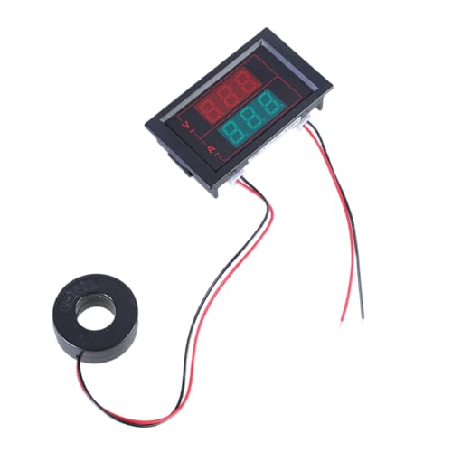 LED Display Voltages & Current Gauge Measure 50-500V/0-100A For Laboratory Home Electrical Systems And Professional Use