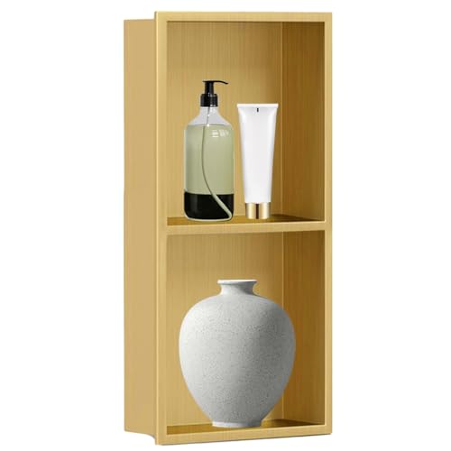 Étagère douche moderne en acier 304 pour salle de bain chic