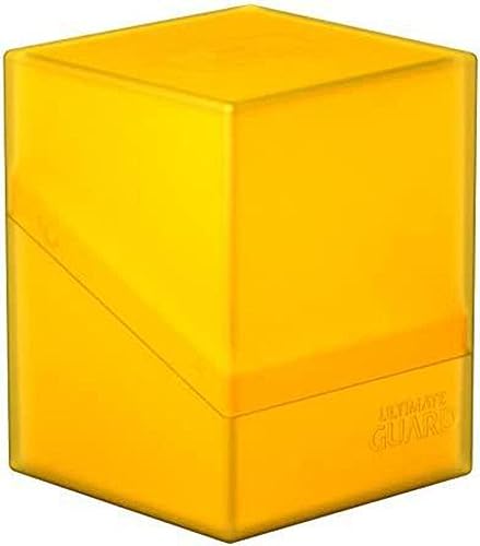 Image of Ultimate Guard Boulder 100+ Solid Deck Box Red
