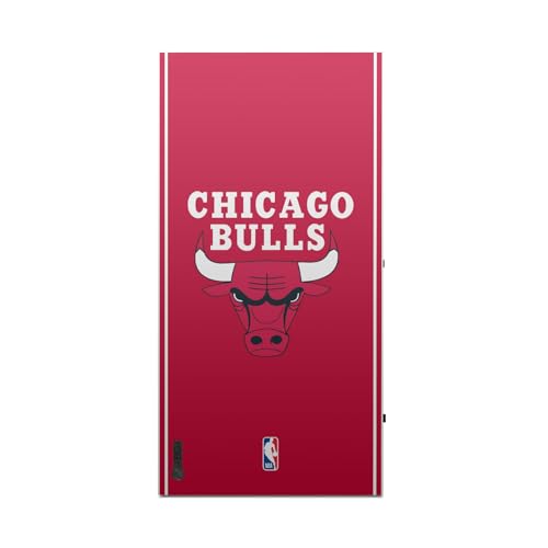 Design Chicago Bulls rouge peau vinyle Xbox Series X logo NBA authentique - 4