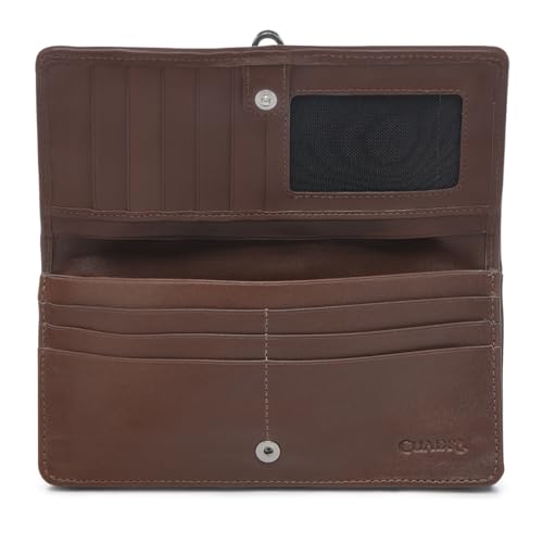 CUADRA | Wallet for Women in Genuine Bovine Leather with Adjustable Strap BD257RS HONEY3