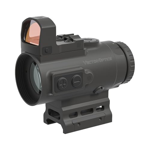 Vector Optics 4x24 Mini Prism Sight with 17x24 3 MOA Red Dot Sight, SCPS-M04+SCRD-43