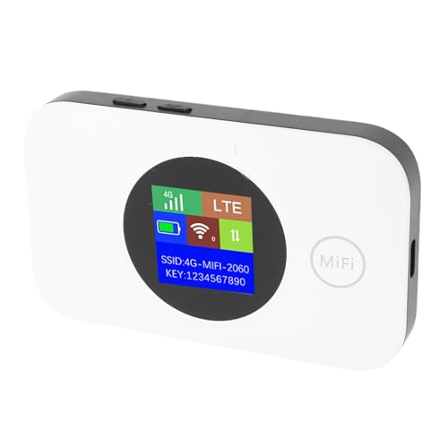 Image of Generic 4G LTE Mobile Hotspot Device, 150Mbps High Speed Hotspot Router with SIM Card Slot, Portable Travel WiFi Router for Phone Laptop Desktop Tablet, Support 10 Users Connection