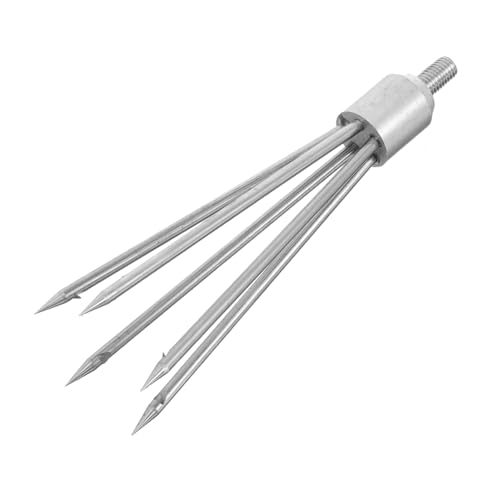 KICHOUSE Multi-use Fishing Accessories Set Prong Head Fishing Fork Ideal for Lakes Rivers Streams