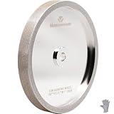 MORESUPERHARD CBN Grinding Wheel 8 inch 180 Grit,1' Wide,5/8' Arbor,Suitable for All Kinds of 8 inch Bench Grinders,for Sharpening High Speed Steel Tools Woodturning Tools(180 Grit)