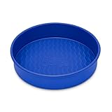 Great Jones Patty Cake (Blueberry) | Nonstick 9-Inch Round Cake Pan | Heavy-Duty Aluminized Steel | Easy Release Coating | Oven-Safe Up to 450°F | Even Heat Distribution | Dishwasher-Friendly