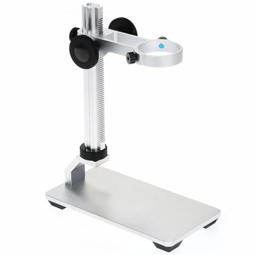 Support de microscope numérique USB 32-34 mm socle élévateur en alliage d'aluminium