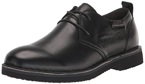 Propét Men's Finn Oxford Shoes, Black, 11 XX-Wide US