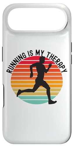 Running is My Therapy �W���K�[ �����j���O ���g���T���Z�b�g �X�}�z�P�[�X iPhone Air �p