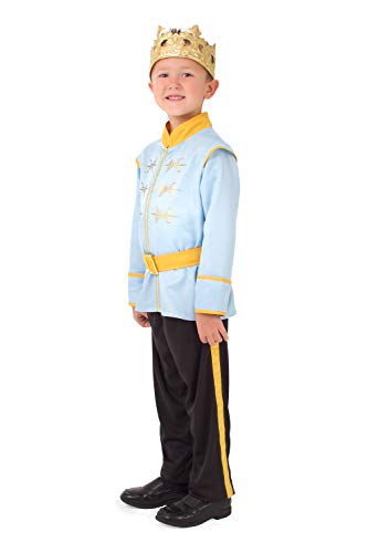 Little Adventures Soft Golden Prince and King Crowns Dress Up Costume Accessory